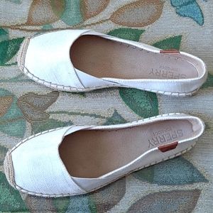 Sperry Top Sider Katama Cape Espadrilles White Size 8M